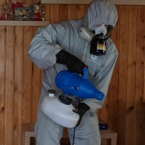 ФОТО Дезинфекция в Лоухи